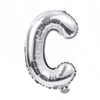 Letter Mylar Foil Balloons 32" Silver - YauSpark