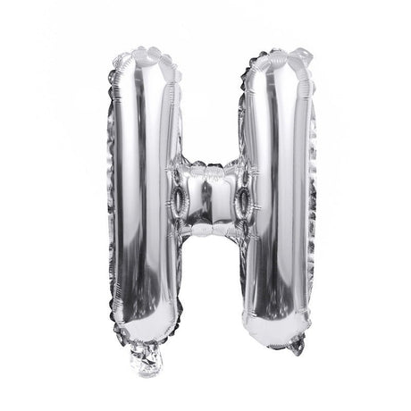 Letter Mylar Foil Balloons 32" Silver - YauSpark