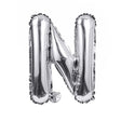 Letter Mylar Foil Balloons 32" Silver - YauSpark