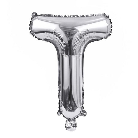 Letter Mylar Foil Balloons 32" Silver - YauSpark