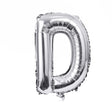 Letter Mylar Foil Balloons 32" Silver - YauSpark