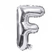 Letter Mylar Foil Balloons 32" Silver - YauSpark