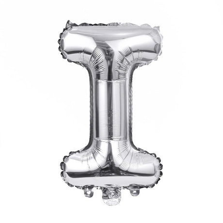 Letter Mylar Foil Balloons 32" Silver - YauSpark