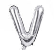 Letter Mylar Foil Balloons 32" Silver - YauSpark