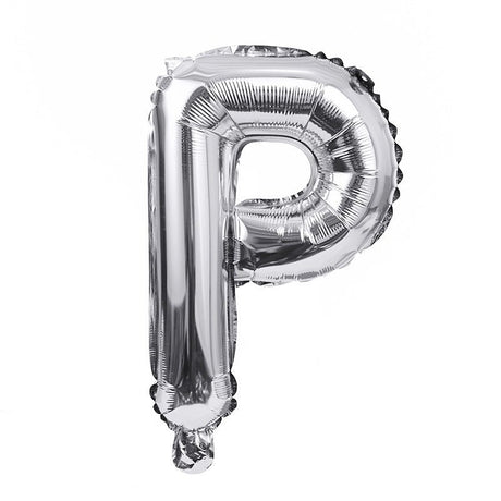 Letter Mylar Foil Balloons 32" Silver - YauSpark