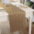 Linen Table Runner 12"x108" Camel - YauSpark