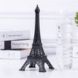 Metal Eiffel Tower Table Centerpiece 10" Black - YauSpark