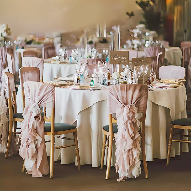 Milk Yarn Chair Cover Purple - YauSpark