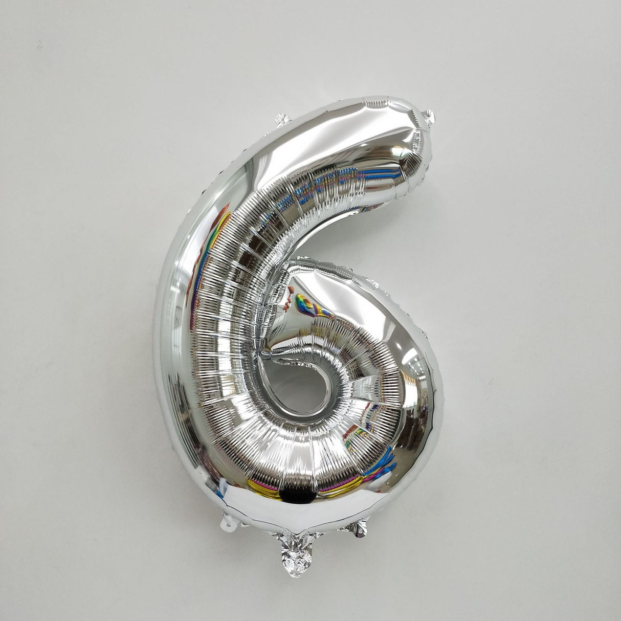 Number Mylar Foil Balloons 32" Silver - YauSpark