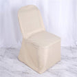 Polyester Banquet Chair Covers 18"x18"x38" Beige - YauSpark