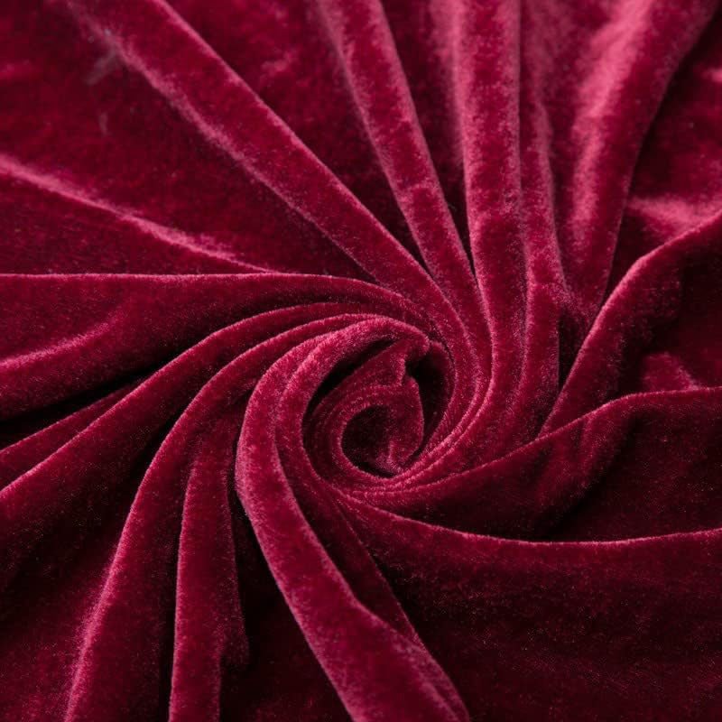Premium Velvet Table Runner 28"x118" Rose Red - YauSpark