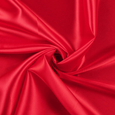 Satin Backdrop Drape Curtain - 9ftx10ft Red - YauSpark