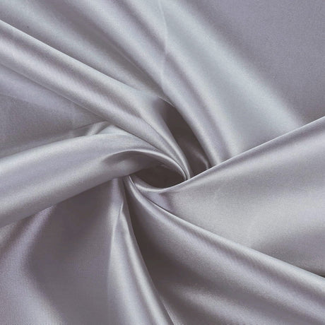 Satin Backdrop Drape Curtain - 9ftx10ft Silver Gray - YauSpark