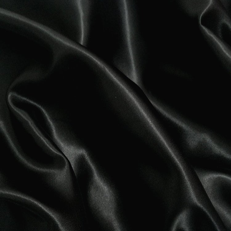 Satin Fabric Bolt 10 Yards 59" Black - YauSpark