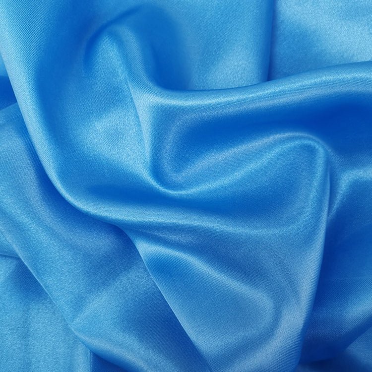 Satin Fabric Bolt 10 Yards 59" Lake Blue - YauSpark
