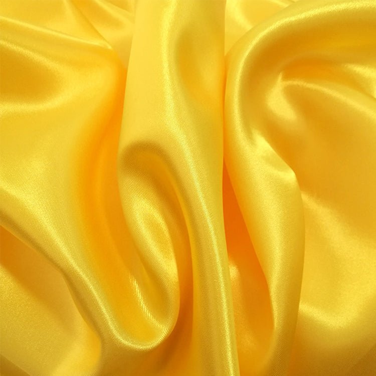 Satin Fabric Bolt 10 Yards 59" Light Yellow - YauSpark