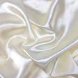 Satin Fabric Bolt 10 Yards 59" Off White - YauSpark