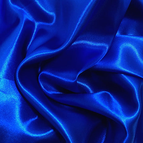 Satin Fabric Bolt 10 Yards 59" Royal Blue - YauSpark