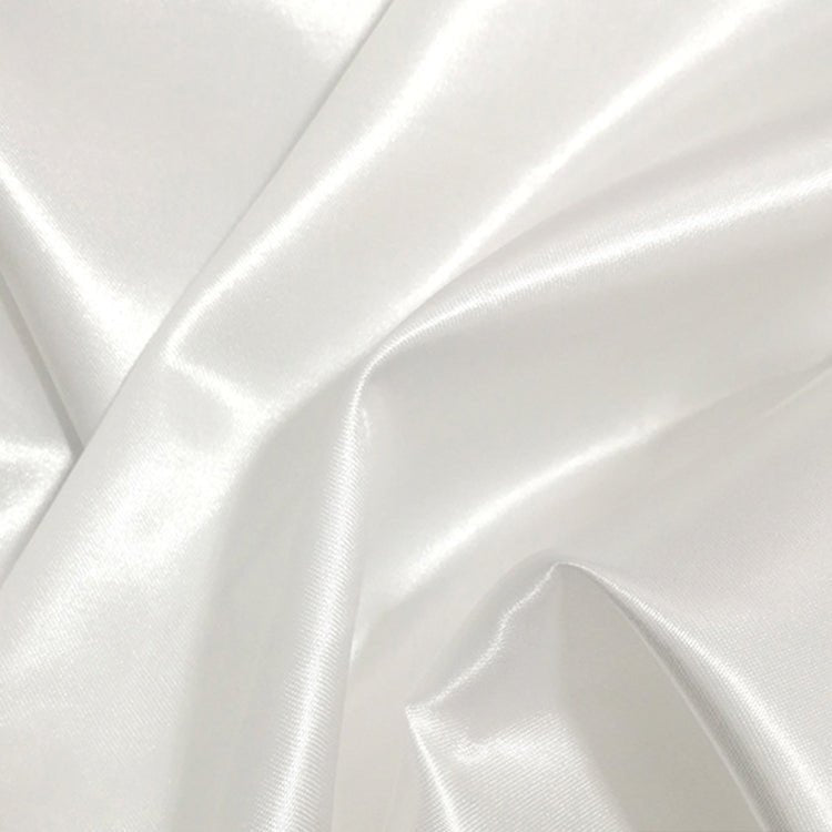 Satin Fabric Bolt 10 Yards 59" White - YauSpark