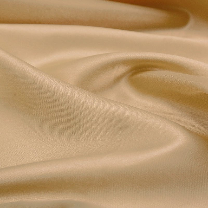 Satin Self - Tie Universal Chair Cover 44"x56" Champagne - YauSpark