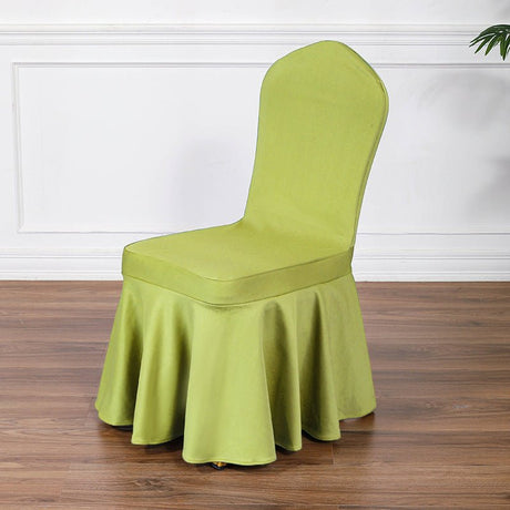 Satin Sundress Chair Cover Fruit Green - YauSpark