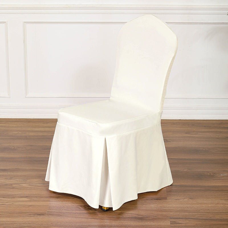 Satin Sundress Chair Cover Yellow - YauSpark