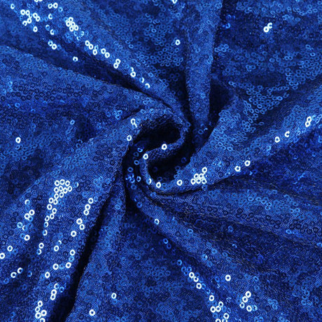 Sequin Fabric Bolt 51"x4 Yards Blue - YauSpark