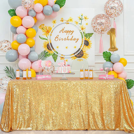 Sequin Fabric Bolt 51"x4 Yards Drak Blue - YauSpark