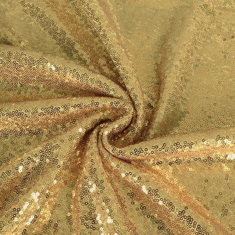 Sequin Fabric Bolt 51"x4 Yards Gold - YauSpark