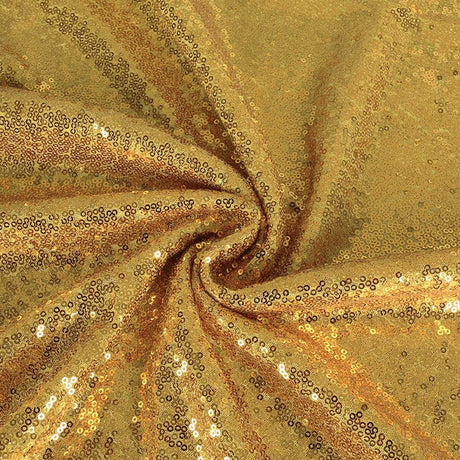 Sequin Fabric Bolt 51"x4 Yards New Gold - YauSpark