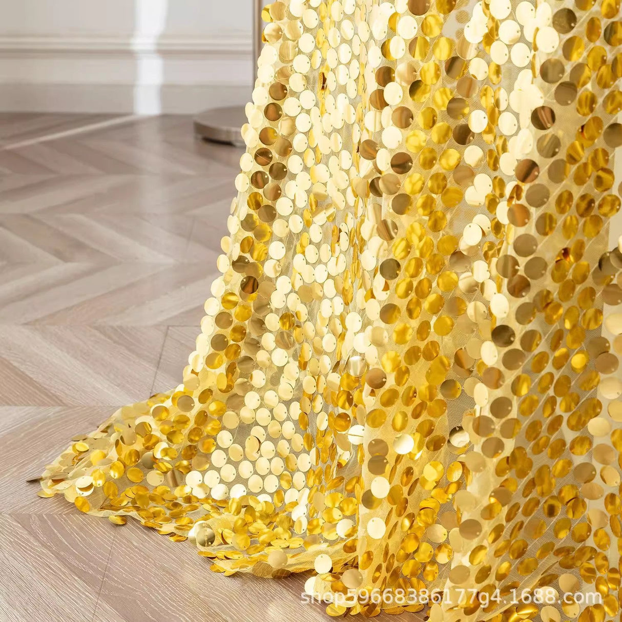 Sequin Round Tablecloth 120" - YauSpark