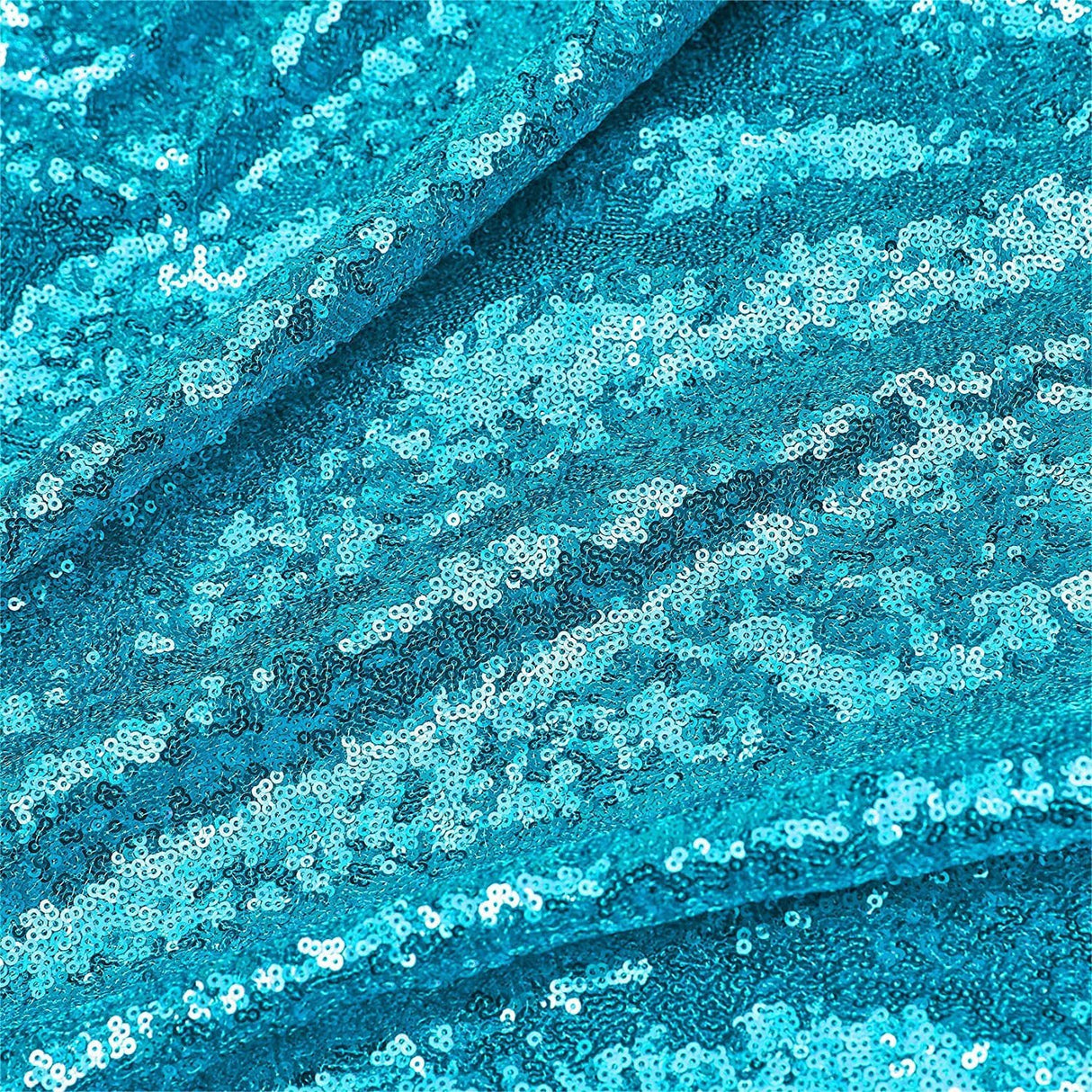 Sequin Square Table Overlay 90"x90" Purple - YauSpark