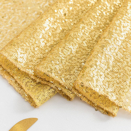 Sequin Table Runner 12" x 110" Rose Pink - YauSpark