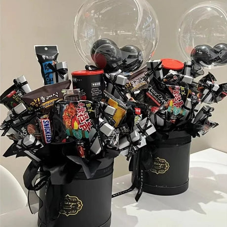 Set of 3 Round Gift Box with Lids Silver - YauSpark