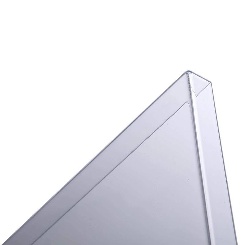 Set of 4 Clear Acrylic Pedestal Risers Transparent Display Boxes - YauSpark