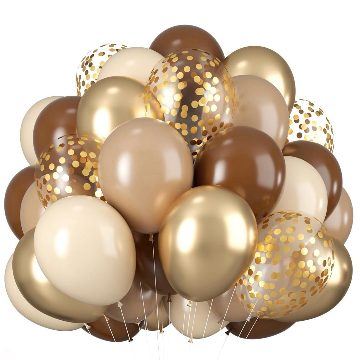 Set of 40 Coffee Party Balloon Kit 12" - YauSpark