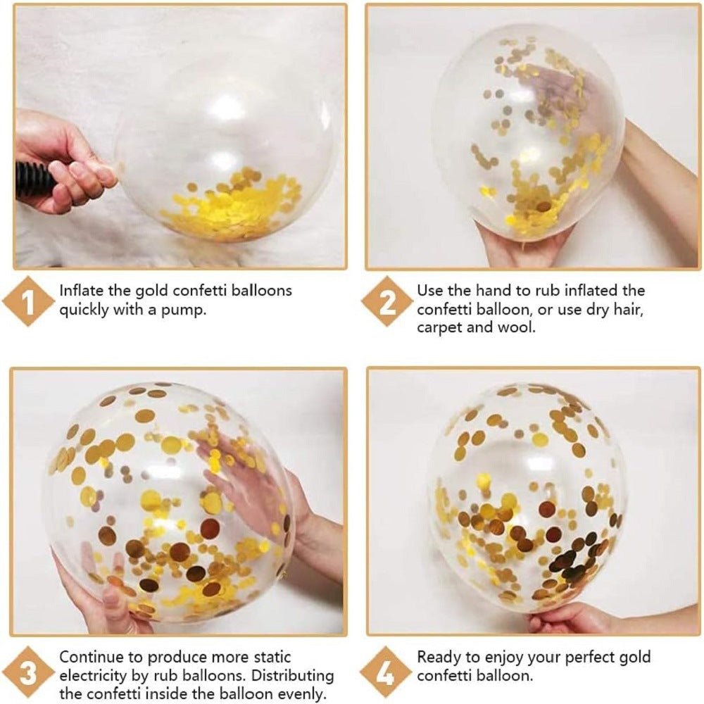 Set of 40 Pink Party Balloon Kit 12" - YauSpark