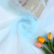 Sheer Organza Fabric Bolt, DIY Craft Fabric Roll 59"x40 Yards Sky Blue - YauSpark