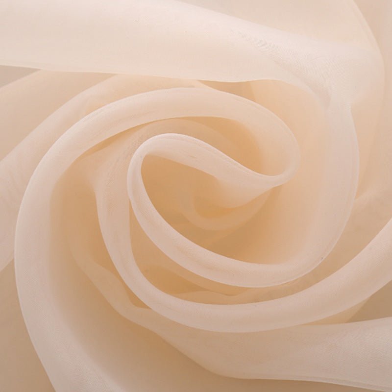 Sheer Organza Wedding Arch Draping Fabric 20ft Champagne - YauSpark