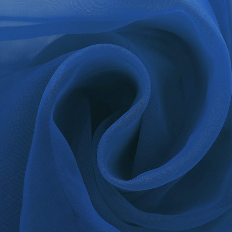Sheer Organza Wedding Arch Draping Fabric 20ft Dark Blue - YauSpark