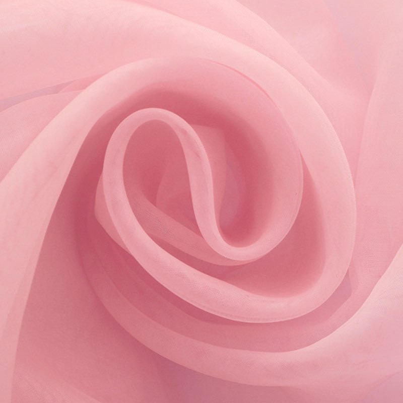 Sheer Organza Wedding Arch Draping Fabric 20ft Light Pink - YauSpark