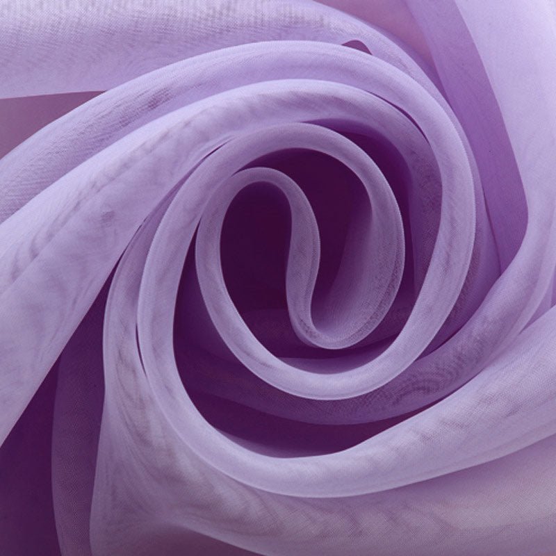 Sheer Organza Wedding Arch Draping Fabric 20ft Light Purple - YauSpark