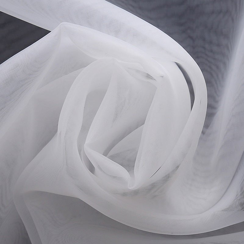 Sheer Organza Wedding Arch Draping Fabric 20ft White - YauSpark