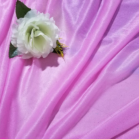 Sheer Wedding Arch Drape 5ftx32ft Pink - YauSpark