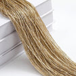 Silk Tassel String Curtains 3ftx7ft Beige - YauSpark