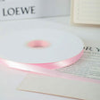 Single Face Decorative Satin Ribbon 100 Yards 3/8" Light Pink - YauSpark