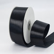 Single Face Decorative Satin Ribbon 50 Yards 1.5" Black - YauSpark