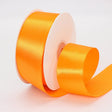 Single Face Decorative Satin Ribbon 50 Yards 1.5" Orange - YauSpark