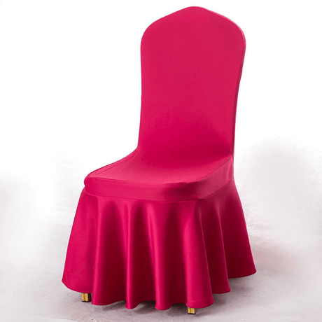 Stretch Chair Cover Sundress Rose Red 280g/㎡ - YauSpark