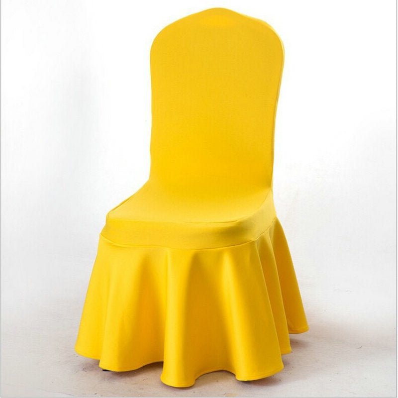 Stretch Chair Cover Sundress Yellow 280g/㎡ - YauSpark